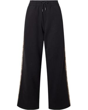 Burberry Drawstring Athletic Pants - Blue