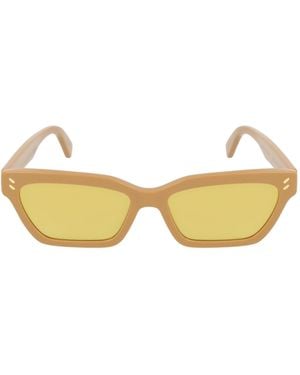 Stella McCartney Logo Sunglasses - Yellow