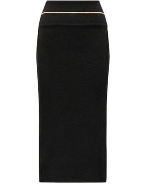 Moncler 2 1952 High-Waisted Skirt - Black