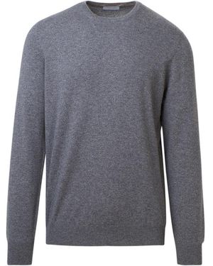 Gran Sasso Long-Sleeved Crewneck Jumper - Blue