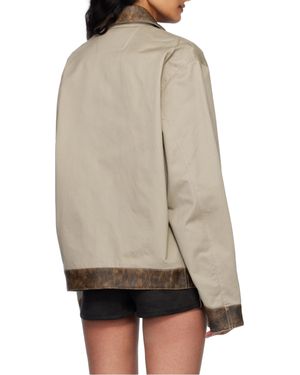 MISBHV Long Sleeve Casual Jacket - Gray
