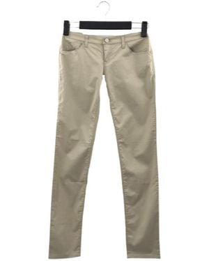 Armani Jeans Logo Decal Jeans Pants - Gray