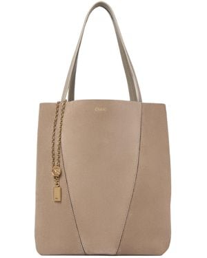 Chloé Double Handle Tote Bag - Natural