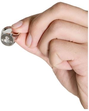 Vivienne Westwood Orb Debossed Seal Ring - Pink