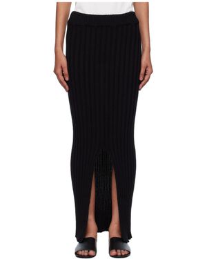 Baserange Macau Midi Skirt - Black