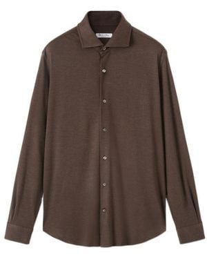 Loro Piana Andrew Shirt - Brown