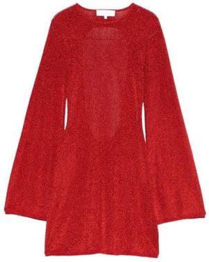 Ba&sh Long Sleeve Dress - Red