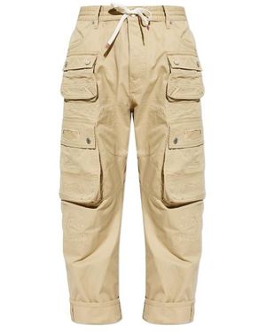 DSquared² Relaxed Cargo Trousers - Natural