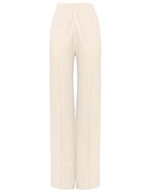 See By Chloé Corduroy-Detail Track Trousers - White