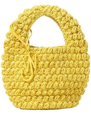 JW Anderson Jw Anderson Anchor Plaque Shoulder Bag - Yellow