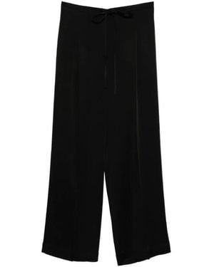 Rohe Drawstring Waistband Trousers - Black