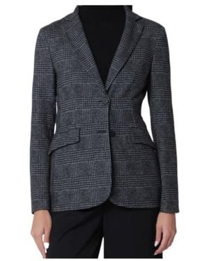 Harris Wharf London Long-Sleeve Blazer - Blue
