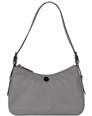 Tory Burch Zippered Small Handbag - Gray