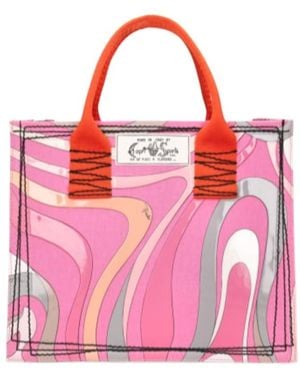 Emilio Pucci Small 3D Printed Handbag - Pink