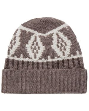 arch4 Lorenz Fair Isle Cashmere Knit Hat - Multicolor