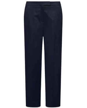 Marella Casual Trousers With Side Pockets - Blue