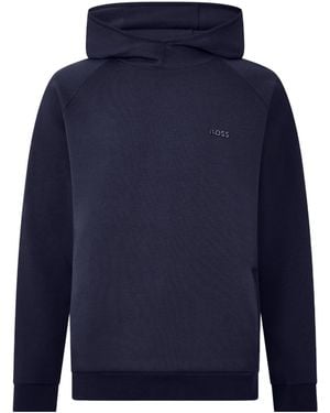 BOSS Pull-Over Hooded Sweatshirt - Blue