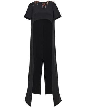 Dries Van Noten Short-Sleeved Blouse - Black