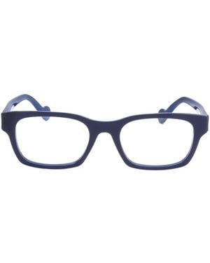 Moncler Eyewear Rectangular Frame Glasses - White