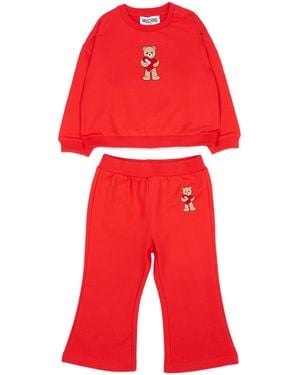 Moschino Teddy Bear Tracksuit - Red