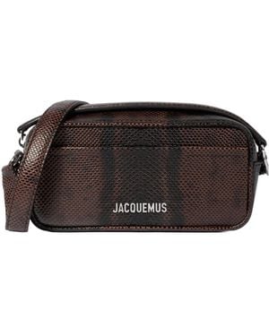 Jacquemus The Baneto Shoulder Bag - Black