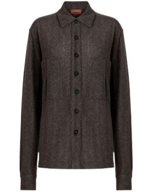 Missoni Regular-Fit Long-Sleeve Shirt - Black