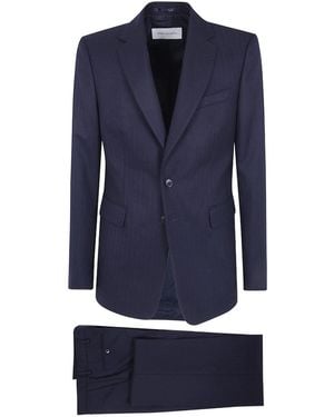 Dries Van Noten Slim-Fit Wool Suit - Blue