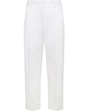 DSquared² Cotton Pants - White