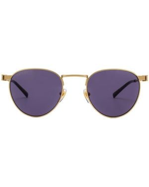 Gucci Eyewear Pilot Frame Sunglasses - Purple