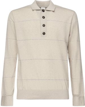 Eleventy Button-Front Knitwear - White