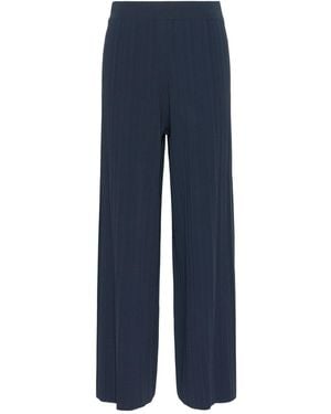 Weekend by Maxmara Plissé-Pleated Pants - Blue