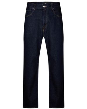 7 For All Mankind Belt Loops Jeans - Blue