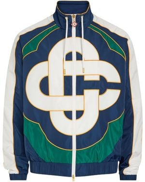 CASABLANCA Color-Blocked Jacket - Blue