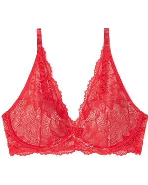 Calvin Klein Lace Bra - Red