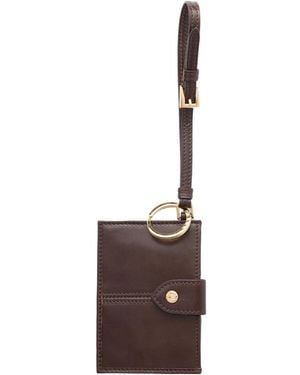 Prada Leather Card Holder - White