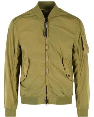 C.P. Company Chrome R Lens Bomber Jacket - Green