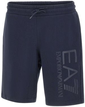 EA7 Core Identity Logo Shorts - Blue