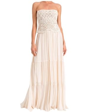 Twinset Strapless Dress - Pink