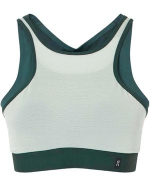 On Shoes Performance Recycled Sports Bra - Blue