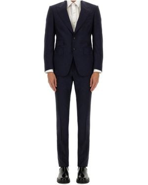 Tom Ford Shelton Two-Piece Tailored Suit - Blue