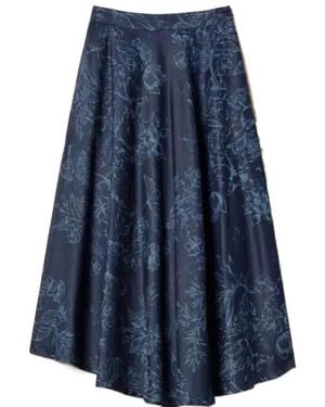 Twinset X Myfo Denim Skirt - Blue