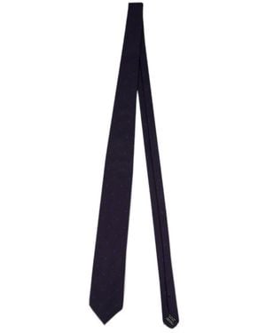 Tom Ford Printed Tie - Blue