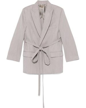 Victoria Beckham Wool Jacket - White