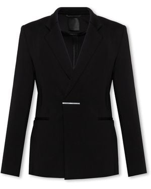 Givenchy Blazer With Logo - Black