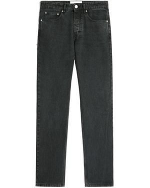Ami Paris Logo-Patch Jeans - Grey