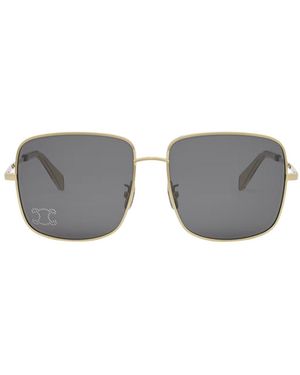 Celine Square Frame Sunglasses - White