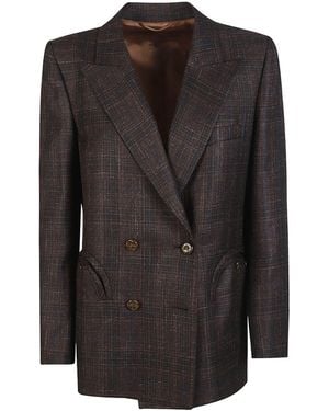 Blazé Milano Blazé Milano Every Night Double-Breasted Blazer - Black