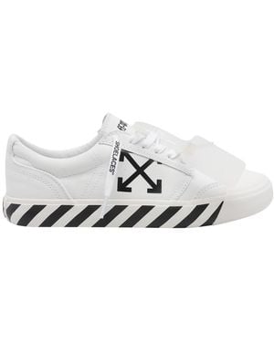 Off-White c/o Virgil Abloh Vulcanized Low-Top Trainers - White