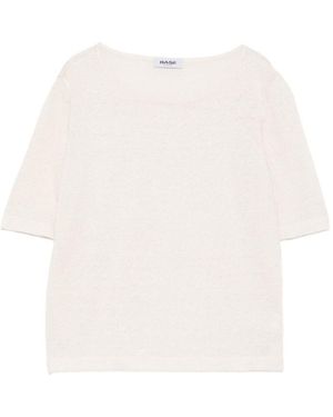 Baserange Round-Neck T-Shirt - White