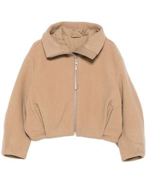 Canada Goose Chiliwack Hooded Bomber Jacket - Natural
